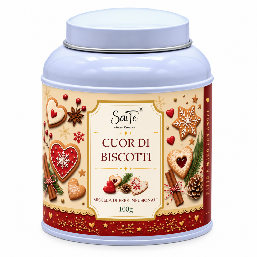 Cuor di Biscotti alla Cannella