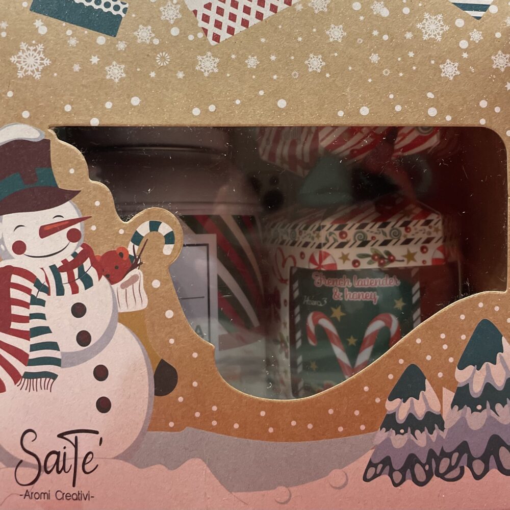 Box regalo con tisana e candela